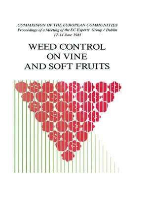 cover image of Weed Control on Vine and Soft Fruits